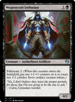 Weaponcraft Enthusiast