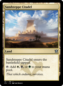 Sandsteppe Citadel