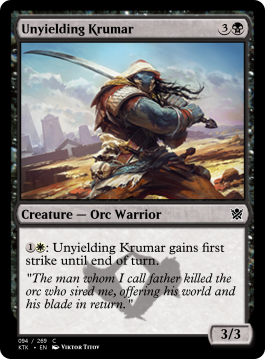Unyielding Krumar