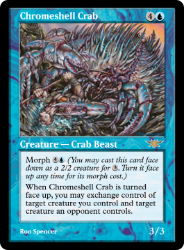 Chromeshell Crab