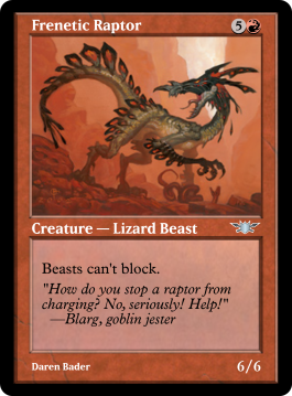 Frenetic Raptor