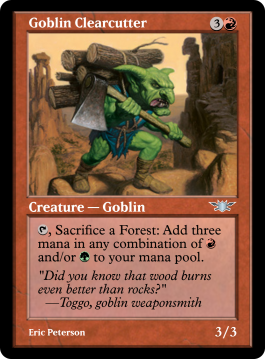 Goblin Clearcutter