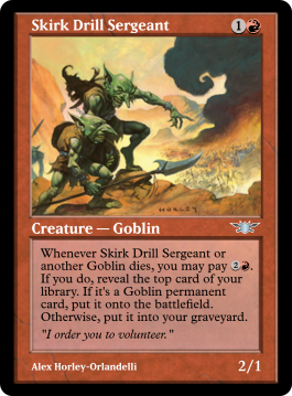 Skirk Drill Sergeant