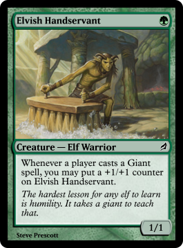 Elvish Handservant