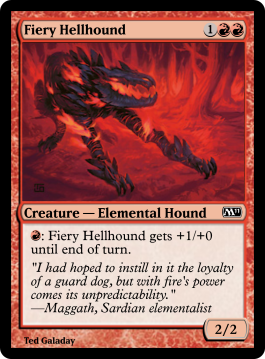 Fiery Hellhound