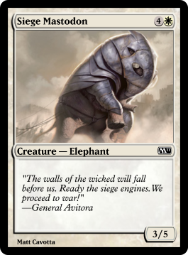 Siege Mastodon