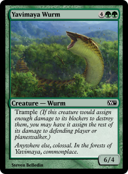 Yavimaya Wurm