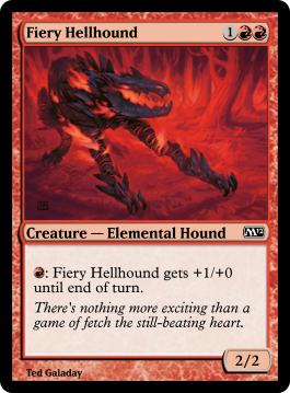 Fiery Hellhound