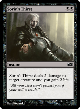 Sorin's Thirst
