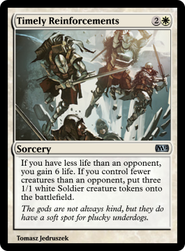 Timely Reinforcements