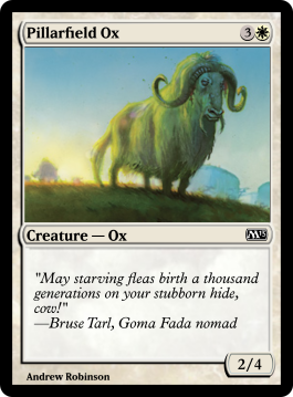Pillarfield Ox