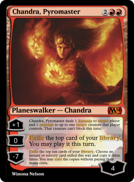 Chandra, Pyromaster