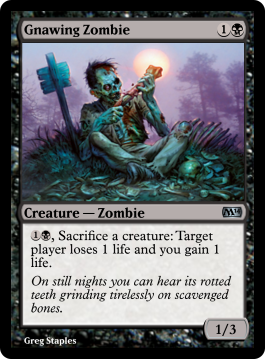 Gnawing Zombie