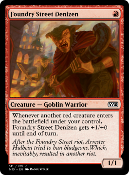 Foundry Street Denizen