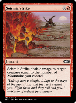Seismic Strike