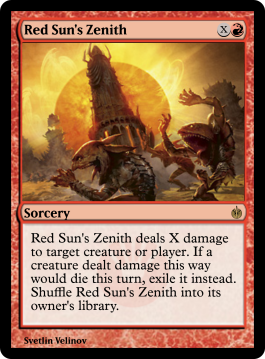 Red Sun's Zenith
