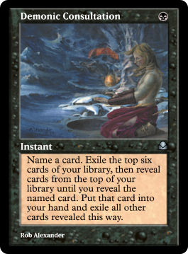 Demonic Consultation