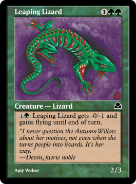 Leaping Lizard