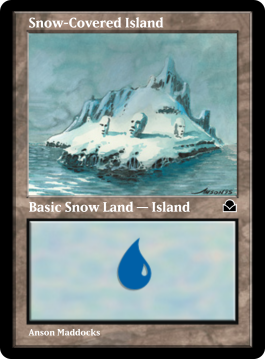 Snow-Covered Island