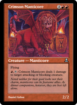 Crimson Manticore