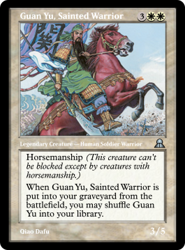 Guan Yu, Sainted Warrior