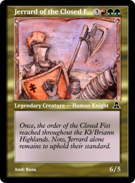Jerrard of the Closed Fist