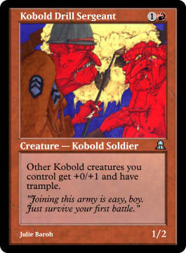 Kobold Drill Sergeant