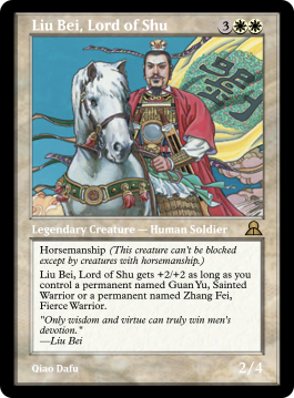 Liu Bei, Lord of Shu