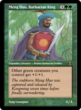 Meng Huo, Barbarian King