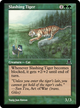 Slashing Tiger