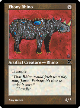 Ebony Rhino