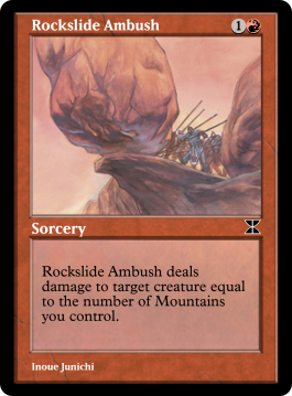 Rockslide Ambush