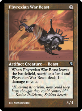 Phyrexian War Beast