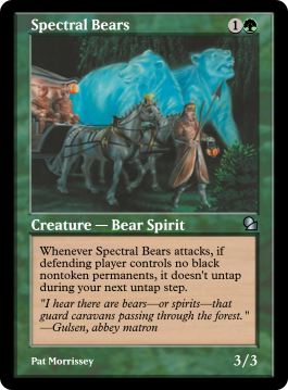 Spectral Bears