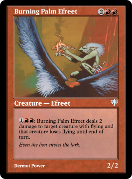 Burning Palm Efreet