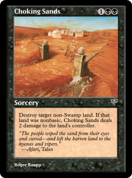 Choking Sands