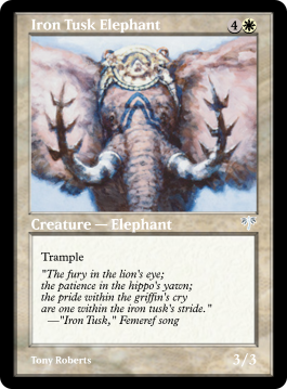 Iron Tusk Elephant