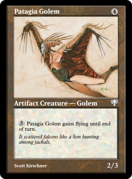 Patagia Golem