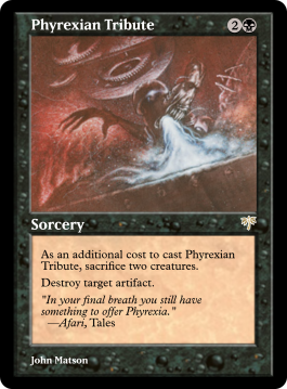 Phyrexian Tribute