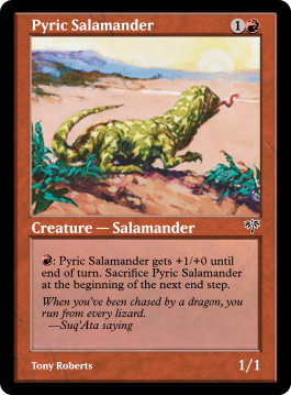 Pyric Salamander