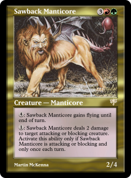 Sawback Manticore