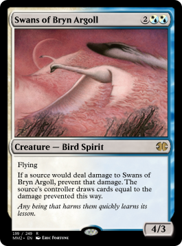 Swans of Bryn Argoll