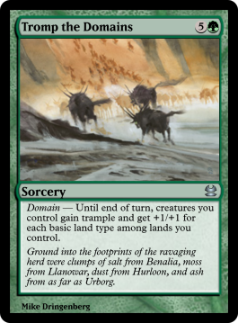 Tromp the Domains