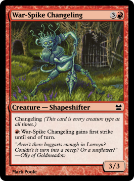 War-Spike Changeling