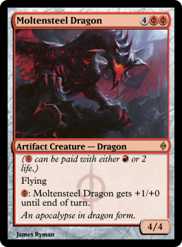 Moltensteel Dragon