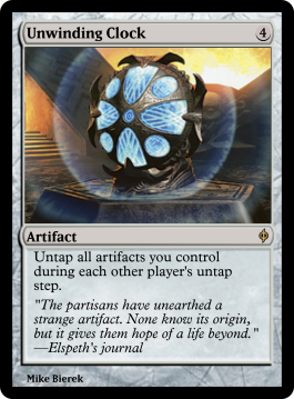 Unwinding Clock