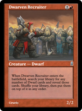 Dwarven Recruiter