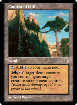 Contested Cliffs