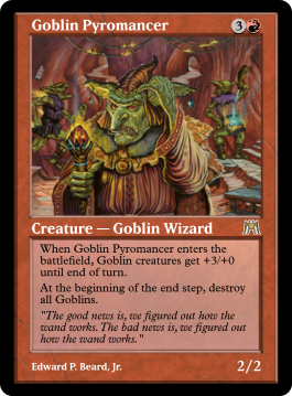 Goblin Pyromancer
