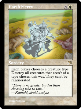 Harsh Mercy